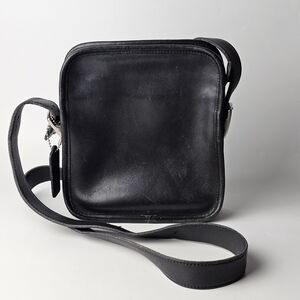 Classic Black Leather Men's Bag